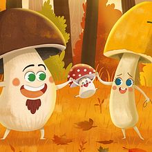 Autumn 2020 . Ilustrasi Editorial, Ilustrasi tradisional, Ilustrasi Digital & Ilustrasi Anak-Anak proyek oleh Diana Vicedo - 10.21.2020