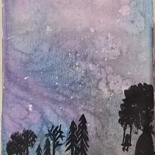 Mi Proyecto del curso: Técnicas modernas de acuarela . Lukisan Cat Air proyek oleh Raquel García - 01.27.2021