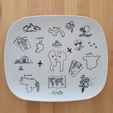 Mi Proyecto del curso: Historia de amor, aventuras y viajes por el mundo.. Arts, Crafts, Ceramics, Decoration, and Printing project by Gerica Sánchez De Simone - 12.11.2020