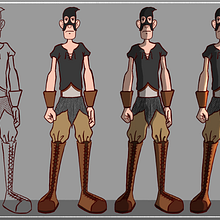 My project in Character Creation for Animation: Shapes, Color, and Expression course. Character Design project by Alex Wright - 12.11.2020