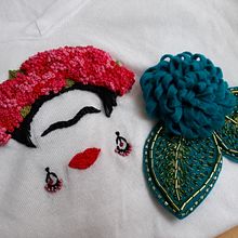 Mi Proyecto del curso: Bordado y personalización de accesorios . Un progetto di Ricamo di jimenezrodriguezpilar - 11.12.2020