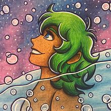 Sonhos . Desenho, Desenho a lápis, Desenho artístico, Ilustração tradicional, Ilustração infantil, e Pintura em aquarela projeto de Gabriela K.L. - 31.08.2020
