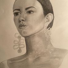 Mi Proyecto Final. Drawing, Pencil Drawing, Portrait Drawing, and Realistic Drawing project by Tatiana Gonzalez - 12.11.2020