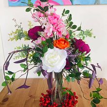 My project in Design and Creation of Floral Compositions course. Fine Arts project by Rozmari Pantzi - 12.12.2020