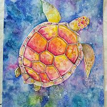 Mi Proyecto del curso: Técnicas modernas de acuarela. Un proyecto de Pintura a la acuarela de Marisol Martínez - 12.12.2020