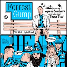 Mi Proyecto del curso: Ilustración vectorial de película. Graphic Design, and Digital Illustration project by Diego Sturtz - 12.12.2020