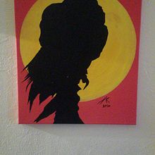 The Eagles Shadow. Traditional illustration, and Painting project by Juancarlo Diaz Cintron - 12.12.2020