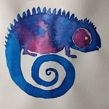 Mi Proyecto del curso: Técnicas experimentales de acuarela para principiantes . Traditional illustration, Fine Arts, Watercolor Painting, and Naturalistic Illustration project by devanarhea - 12.12.2020