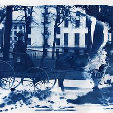 Cyanotype from glass negative. Un proyecto de Artesanía de nswyers00 - 12.12.2020