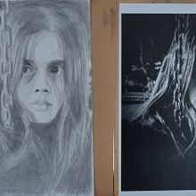 Mi Proyecto del curso: Retrato realista con lápiz de grafito. Portrait Drawing project by NEIL FOWLER - 12.18.2020