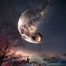 "Soul whisper" Artwork created for Adobe, to celebrate the 30 years of Photoshop.. Un proyecto de Concept Art, Creatividad, Fotografía digital, Bellas Artes, Fotografía artística, Diseño digital y Fotomontaje de Natacha Einat - 13.12.2020