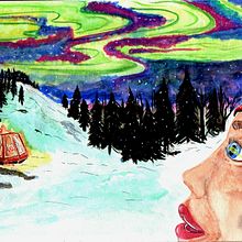 Mi Proyecto del curso: Técnicas modernas de acuarela. Watercolor Painting project by Gilmary Mambel - 12.13.2020