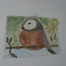 Bird in the heights . Un proyecto de Pintura a la acuarela de fioresailing - 14.12.2020