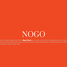 My project in Naming: NOGO . Pencitraan Merek & Identitas proyek oleh CESAR SANTAMARIA - 12.14.2020