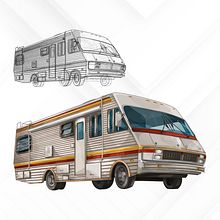 BREAKING BAD. Un projet de Design graphique et Illustration vectorielle de FRANCISCO AGUIRRE ARAGONÉS - 14.12.2020