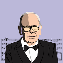 Ennio Morricone. Digital Drawing project by Francisco Bonett - 12.14.2020