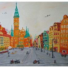 Mi Proyecto del curso: Sketchbook pictórico en gouache. Projekt z dziedziny Trad, c, jna ilustracja,  R, sunek architektoniczn i Malowanie gwaszami użytkownika Ana Karina Moreno - 14.12.2020