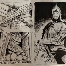 My project in Inking Techniques for Comics and Illustration course Ein Projekt aus dem Bereich Illustration mit Tinte von Elisabetta Canuti - 14.12.2020