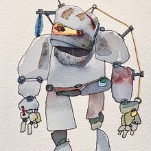 Character sketches. Children's Illustration, Ink Illustration, Watercolor Painting, and Multimedia project by Joe Craig - 12.15.2020