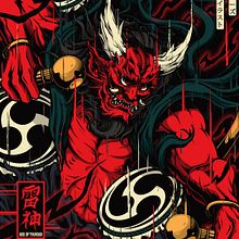 Raijin. Un proyecto de Ilustración digital e Ilustración tradicional de Daniele Caruso - 14.06.2019