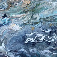 iPour and more. Acr, and lic Painting project by Andreea Driel - 06.15.2019