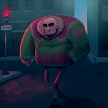 It's too damn early Ein Projekt aus dem Bereich Concept Art, Digitale Zeichnung, Design von Figuren, Traditionelle Illustration, Kinderillustration und Farbenlehre von René Efraín Velázquez Tenreiro - 16.12.2020