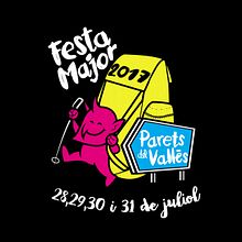 Fiesta Mayor de Parets del Vallès 2017. Br, ing, Identit, Graphic Design, and Traditional illustration project by Javier Cáceres Reverte - 06.01.2017