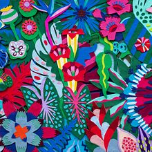 Tropicaliente . Un proyecto de Ilustración botánica, Artesanía, Diseño e Ilustración tradicional de Naíma Almeida - 01.03.2020