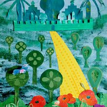 My exciting journey to the Emerald City of Oz. Projekt z dziedziny  Kolaż, Trad, c, jna ilustracja i Papercraft użytkownika Rossitsa Minovska-Devedzhieva - 23.12.2020
