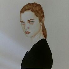 Mi Proyecto del curso: Retrato en acuarela a partir de una fotografía. Un progetto di Pittura ad acquerello di Anamar Zúñiga - 16.12.2020