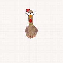 Fly Chicken. 2D Animation, Digital Illustration, and Sketching project by Ksunny Wazowski - 12.17.2020