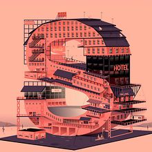 S-Stay at Home. Drawing, Digital Drawing, Traditional illustration, Architectural Illustration, Digital Illustration, and Vector Illustration project by Gastón Bruno Villalba - 12.22.2020