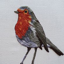 Mi Proyecto del curso: Pintar con hilo: técnicas de ilustración textil. Embroider project by Marta Marciniak - 12.17.2020