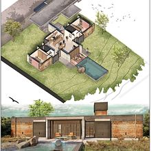 Meu projeto do curso: Ilustração digital de projetos arquitetônicos. Un proyecto de 3D, Arquitectura, Arquitectura digital, Ilustración arquitectónica y Visualización arquitectónica de Sandro Leite - 17.12.2020