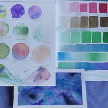 Mi Proyecto del curso: Técnicas modernas de acuarela. Traditional illustration, and Painting project by Jeannette Friedli - 12.29.2020
