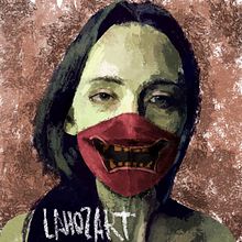 mask. Un progetto di Illustrazione tradizionale e Illustrazione digitale di Joel Lahoz - 18.12.2020