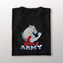Logotype: Wolf Army Esports Club. Ilustração digital projeto de Javier Garcia Garcia - 16.04.2018