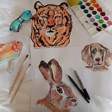 El arte es vivir de emociones . Watercolor Painting project by Juan Iparraguirre - 12.18.2020