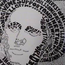 Mi Proyecto del curso: Retrato tipográfico dibujado a mano. Un proyecto de Tipografía de Laura Castro - 15.01.2021