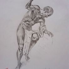 Mi Proyecto del curso: Estudio de Anatomía. Figure Drawing project by cjsancha - 12.19.2020