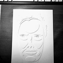 My project in 3D Portraits with Paper Layers course. Un proyecto de Modelado 3D de Polina Lyasheva - 19.12.2020