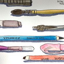 My project in The Art of Sketching: Transform Your Doodles into Art course Ein Projekt aus dem Bereich Artistische Zeichnung von Pascale Sader - 20.12.2020