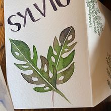 Weihnachts-Tischkarten 2020. Watercolor Painting project by Soula Renée - 12.20.2020