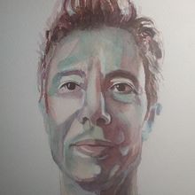 My project in Artistic Portrait with Watercolors course. Watercolor Painting project by alberto.pasquale2010 - 12.20.2020