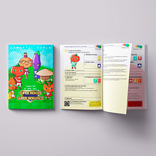 Activity Book: Comertel. Design de personagens, e Design gráfico projeto de Javier Garcia Garcia - 02.05.2015