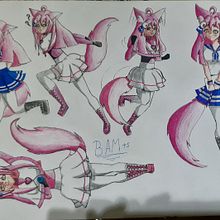 Mi Proyecto del curso: Creación de personajes manga. 2D Animation project by bamts444 - 02.05.2021