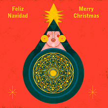 Ilustración animada para felicitación navideña para clientes. Animation, Traditional illustration, and Digital Illustration project by Raquel Feria Legrand - 12.21.2020