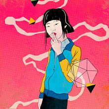 Smoking. Ilustração digital projeto de Olivia García Hardy - 21.12.2020