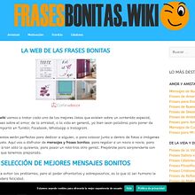 FrasesBonitas.Wiki. Growth Marketing, Marketing, Content Marketing, and Digital Marketing project by Jose Maria Prieto-Puga Ferreira - 12.21.2018