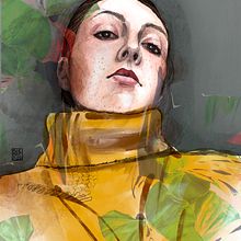 Self portrait. Digital Illustration project by Barbara Pala - 12.21.2020